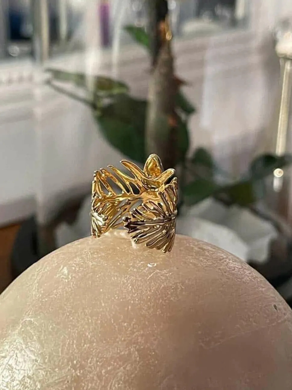 bague_ajustable_blanc_tes_2.webp Femmes Saheline Bague Ajustable Blanc Tess