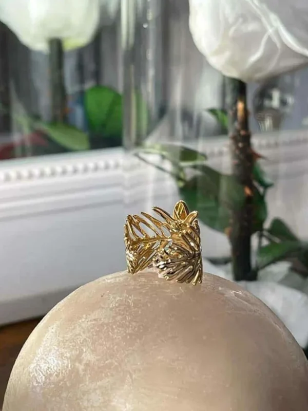 Femmes Saheline Bague Ajustable Terracotta Tess