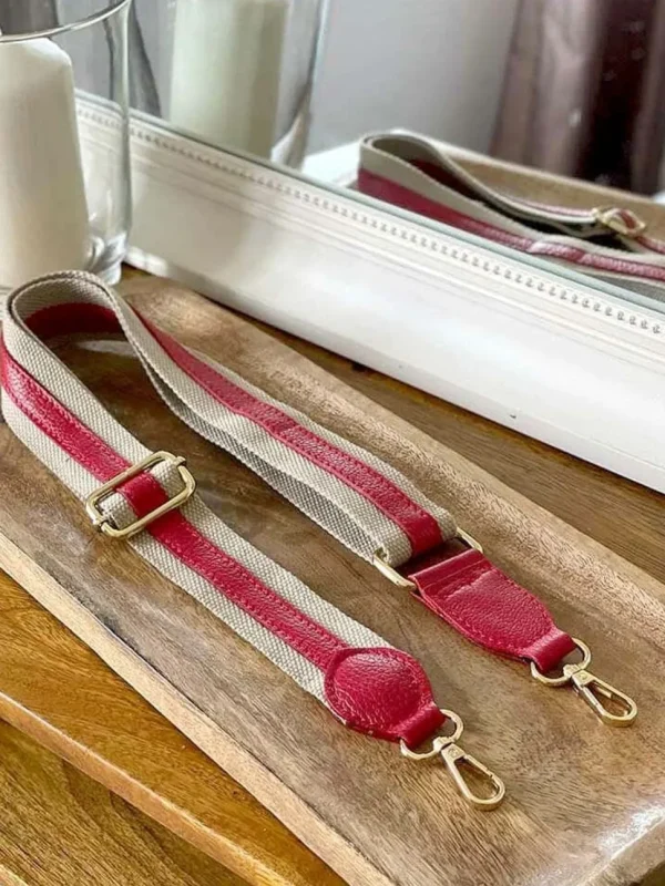 Femmes Saheline Bandoulière Sac À Main Rouge Charly