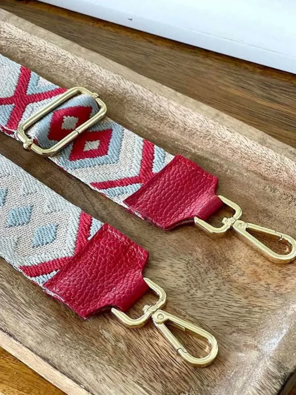Femmes Saheline Bandoulière Sac À Main Rouge Neeve