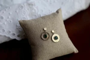 Femmes Saheline Boucles D'Oreille Canelle Rouge