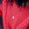 Femmes Saheline Collier Melanie Rouge