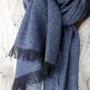 Femmes Saheline Echarpe Bleu Fiona