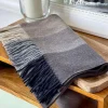 Homme Saheline Echarpe Marron Taupe Kendall