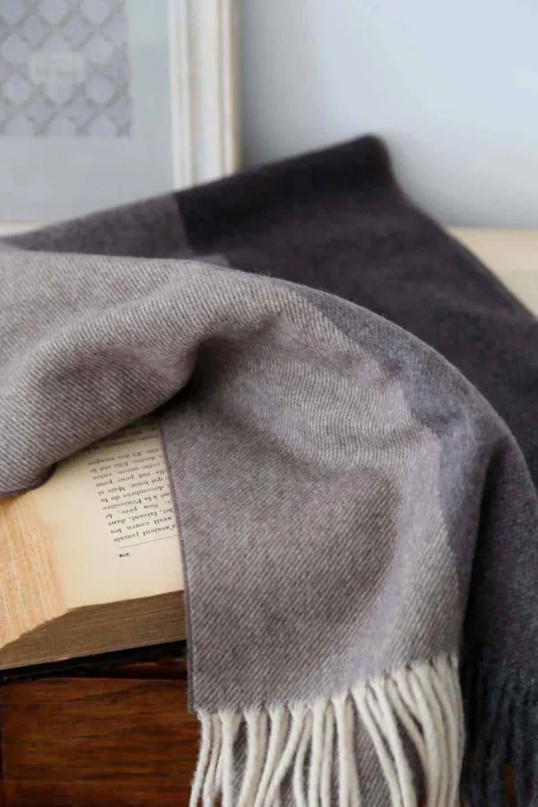 Homme Saheline Echarpe Marron Taupe Kendall