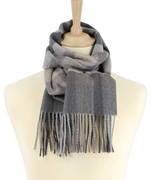 Homme Saheline Echarpe Marron Taupe Navid