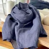 Homme Saheline Foulard Bleu Marine Emery