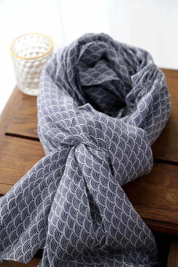 Homme Saheline Foulard Homme Bleu Sawyer