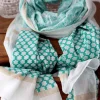 Homme Saheline Foulard Homme Bleu Turquoise Bradley