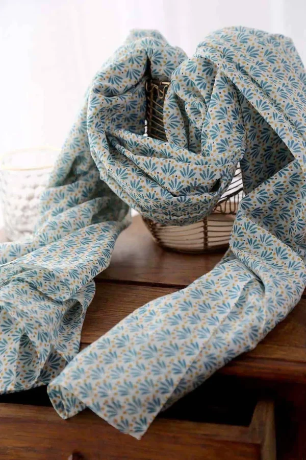 Homme Saheline Foulard Homme Bleu Turquoise Brooklyn