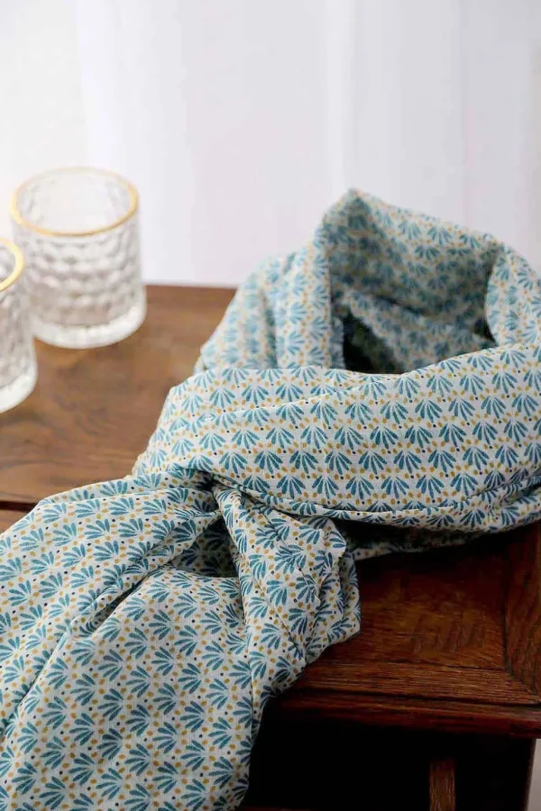 Homme Saheline Foulard Homme Bleu Turquoise Brooklyn