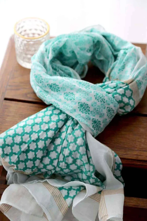 Homme Saheline Foulard Homme Bleu Turquoise Bradley