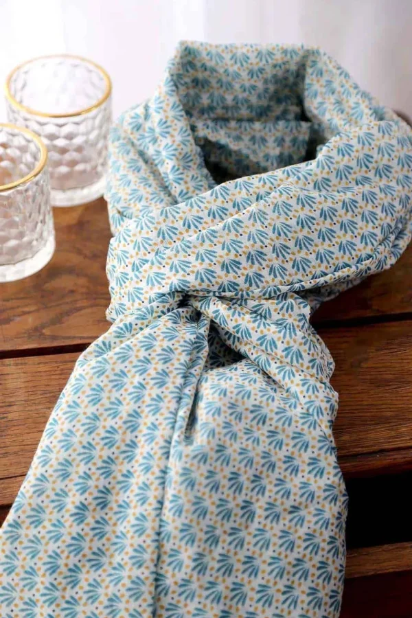 Homme Saheline Foulard Homme Bleu Turquoise Brooklyn