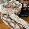 Homme Saheline Foulard Homme Ecru Miguel