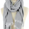 Homme Saheline Foulard Homme Gris Clair Louis