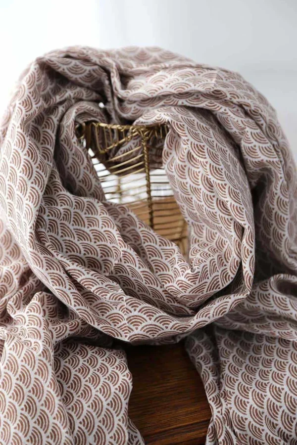 Homme Saheline Foulard Homme Marron Sawyer