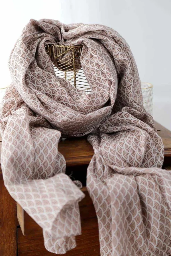 Homme Saheline Foulard Homme Marron Sawyer