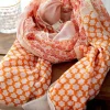 Homme Saheline Foulard Homme Orange Bradley
