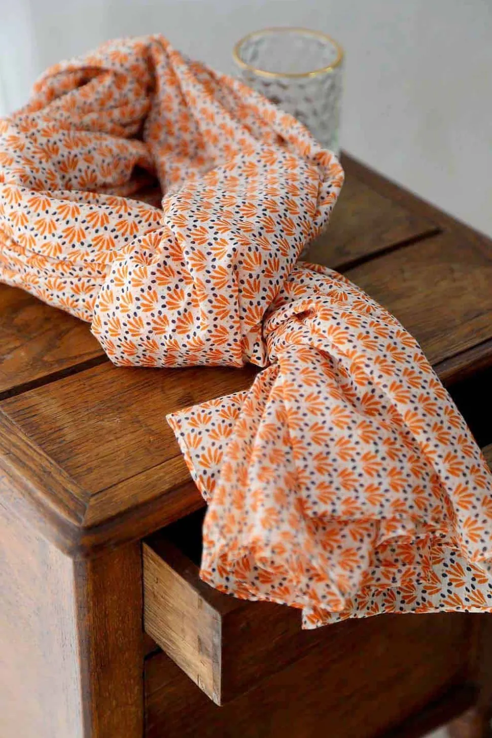 foulard_homme_orange_broo_0.webp Homme Saheline Foulard Homme Orange Brooklyn