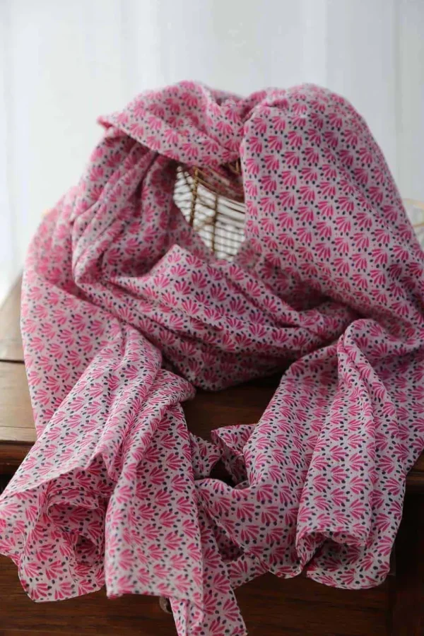 Homme Saheline Foulard Homme Rose Fushia Brooklyn