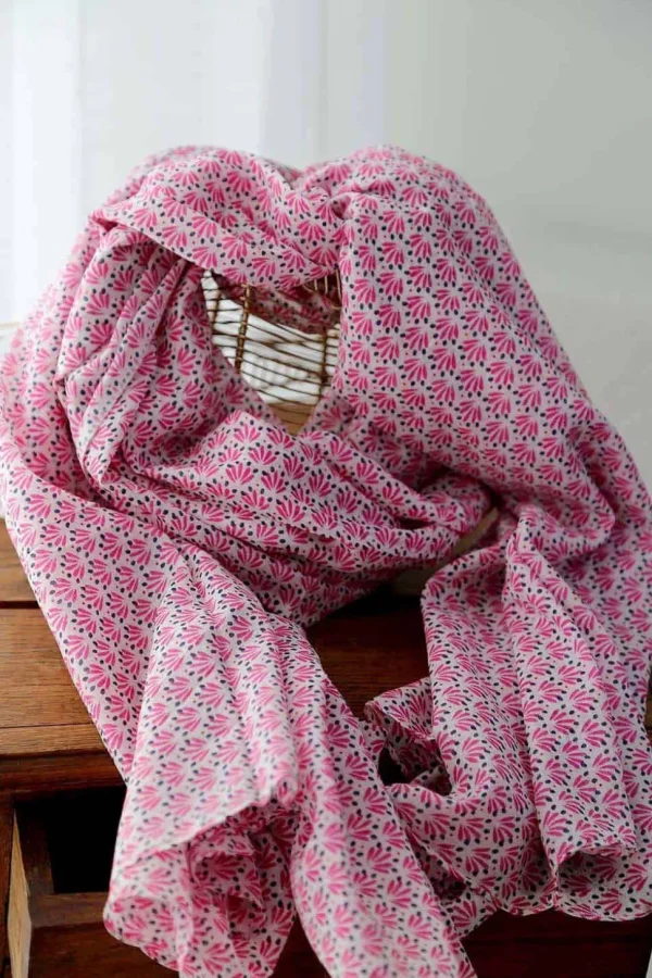 Homme Saheline Foulard Homme Rose Fushia Brooklyn