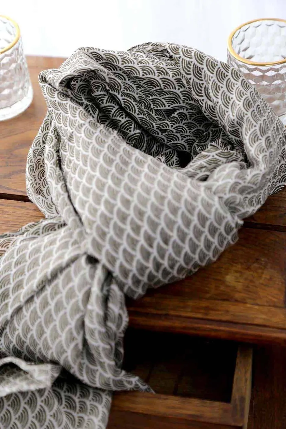 foulard_homme_vert_sawyer_0.webp Homme Saheline Foulard Homme Vert Sawyer