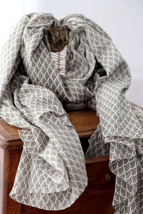 Homme Saheline Foulard Homme Vert Sawyer