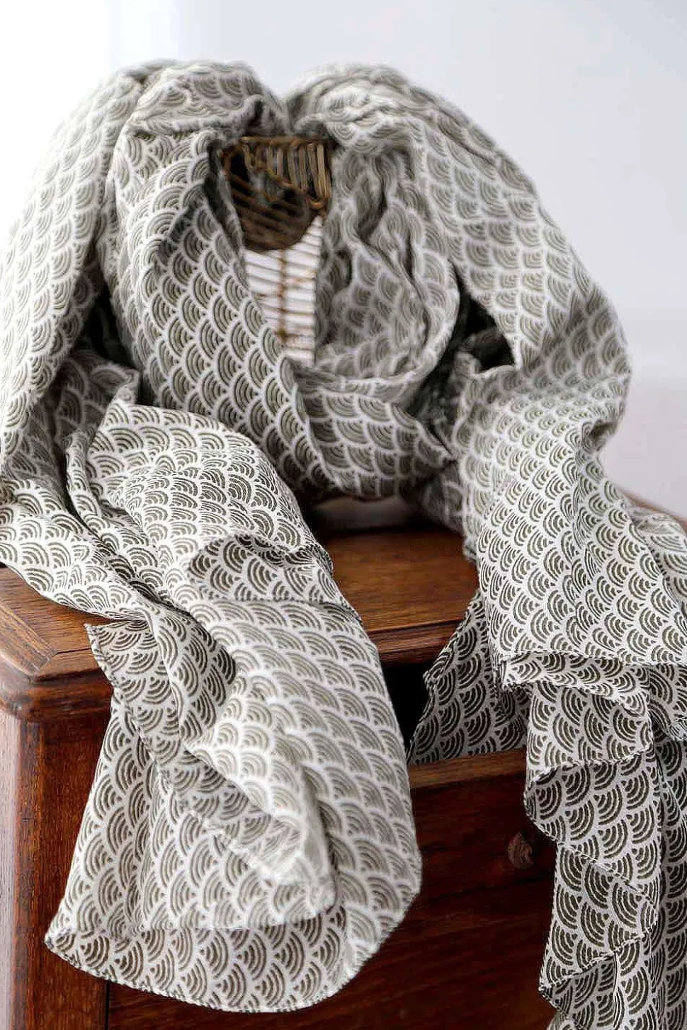 foulard_homme_vert_sawyer_2.webp Homme Saheline Foulard Homme Vert Sawyer