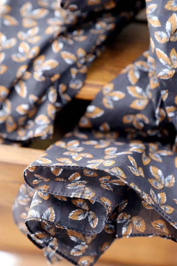 Homme Saheline Foulard Marron Oliver