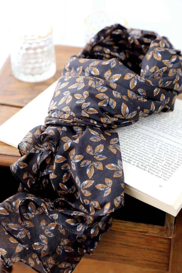 Homme Saheline Foulard Marron Oliver
