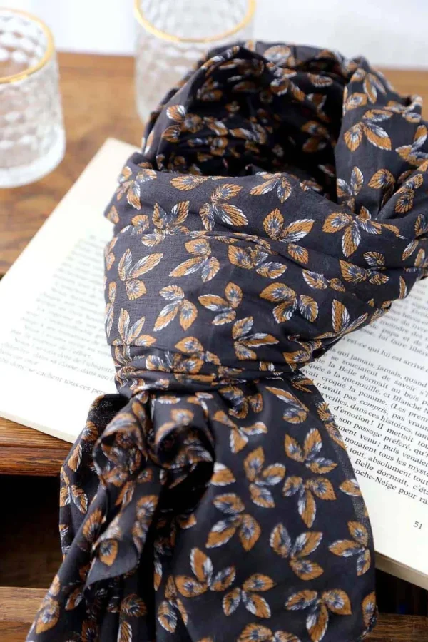 Homme Saheline Foulard Marron Oliver