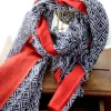 Homme Saheline Foulard Rouge Timothy