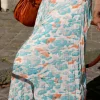 Femmes Saheline Jupe Plissee Vert Fadela