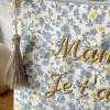 Femmes Saheline Pochette A Message Bleu Taje