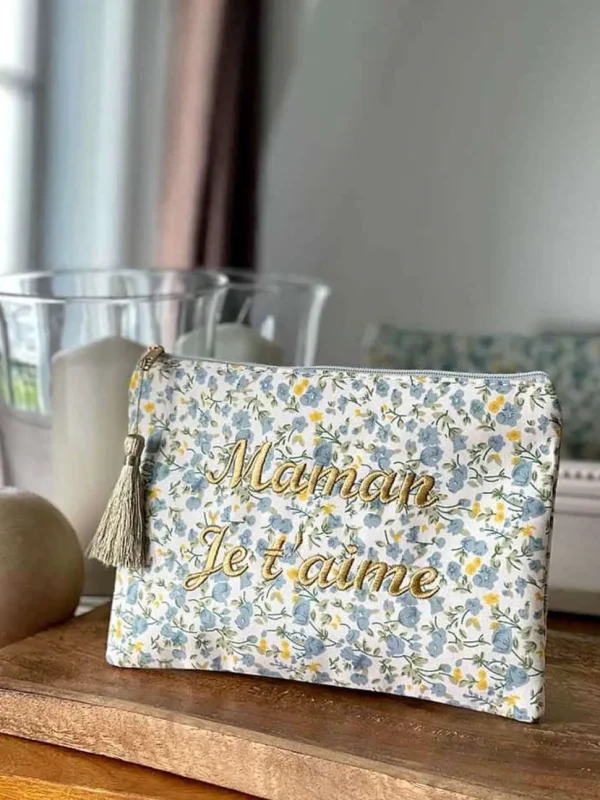 Femmes Saheline Pochette A Message Bleu Taje