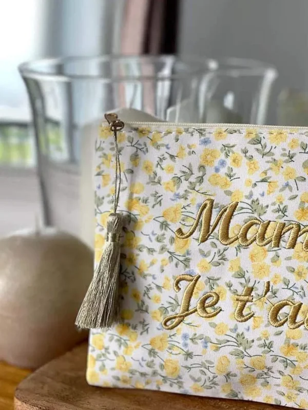 Femmes Saheline Pochette A Message Jaune Taje