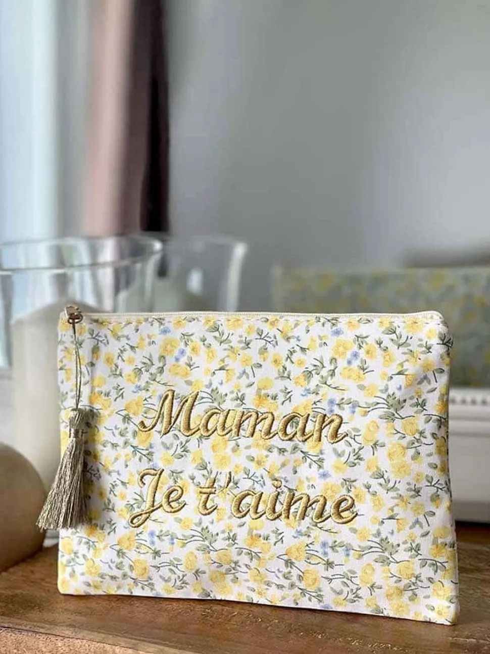 pochette_a_message_jaune__1-1.webp Femmes Saheline Pochette A Message Jaune Taje
