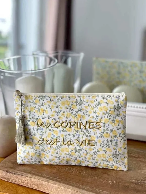 Femmes Saheline Pochette A Message Jaune Vanina