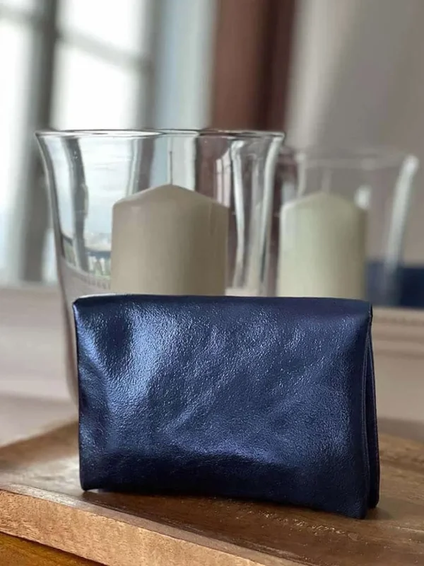 Femmes Saheline Porte-Cartes Bleu Efyra