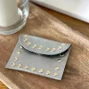 Femmes Saheline Porte-Cartes Gris Argent Dexie