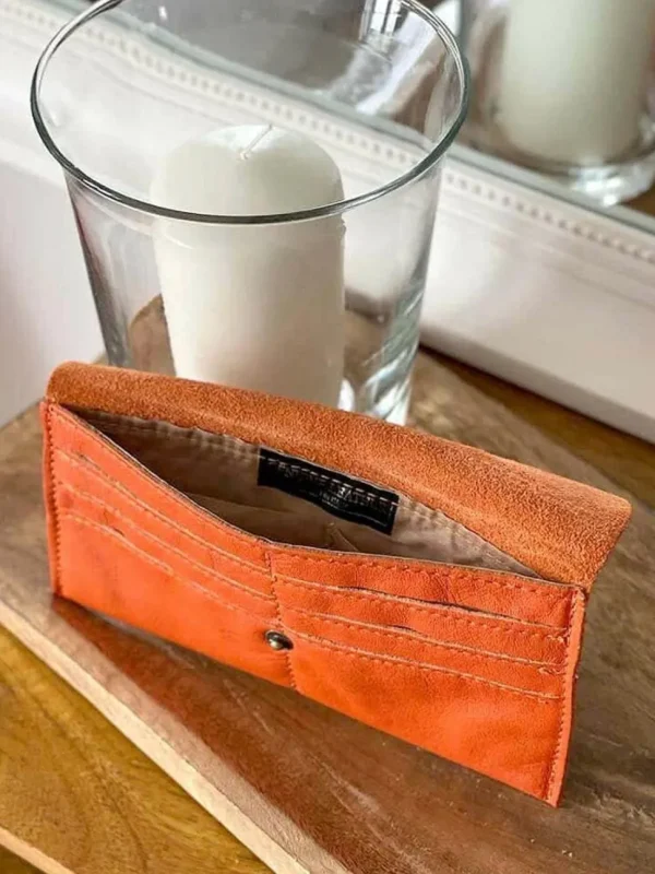 Femmes Saheline Porte-Cartes Orange Molly