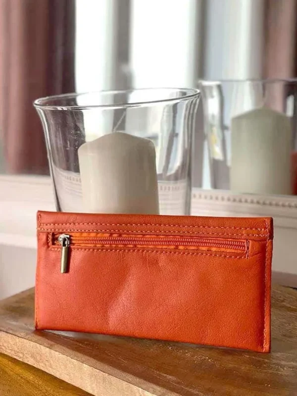 Femmes Saheline Porte-Cartes Orange Molly