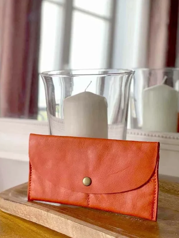 Femmes Saheline Porte-Cartes Orange Molly