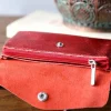 Femmes Saheline Porte-Cartes Rouge Lorna