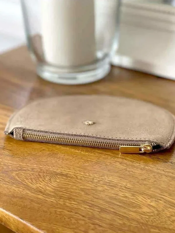 Femmes Saheline Porte-Monnaie Beige Irise Drita