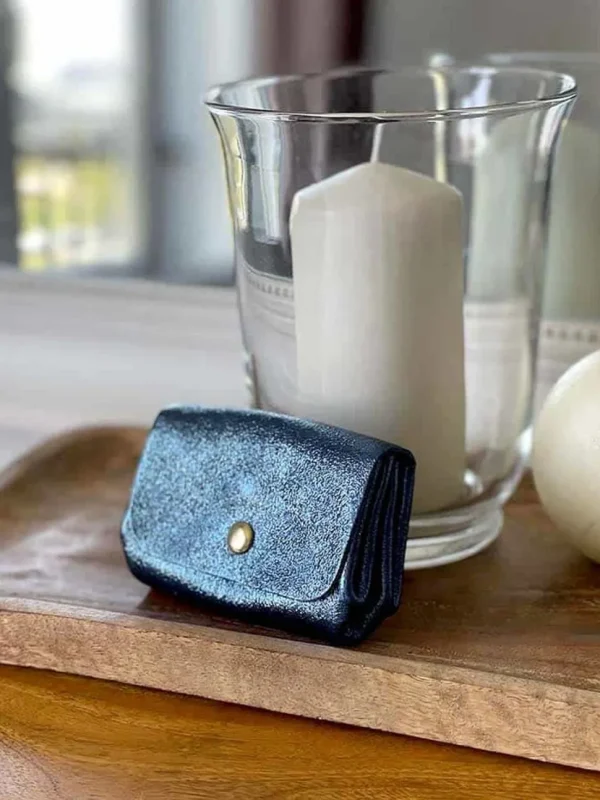 Femmes Saheline Porte-Monnaie Bleu Greta