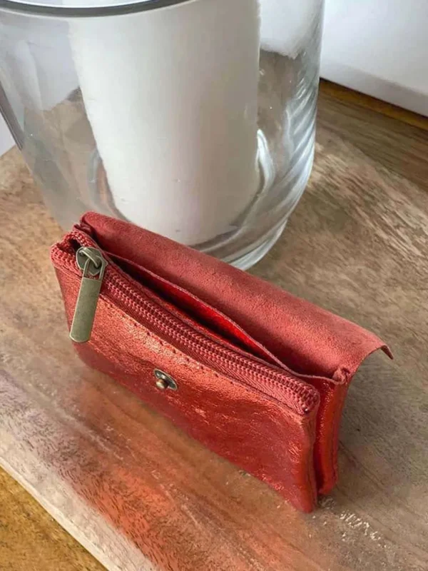 Femmes Saheline Porte-Monnaie Orange Anissa