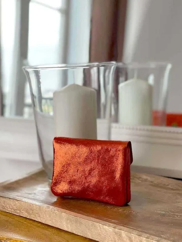 Femmes Saheline Porte-Monnaie Orange Anissa