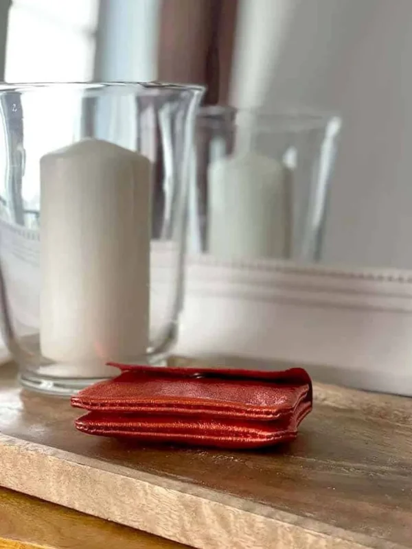 Femmes Saheline Porte-Monnaie Orange Anissa