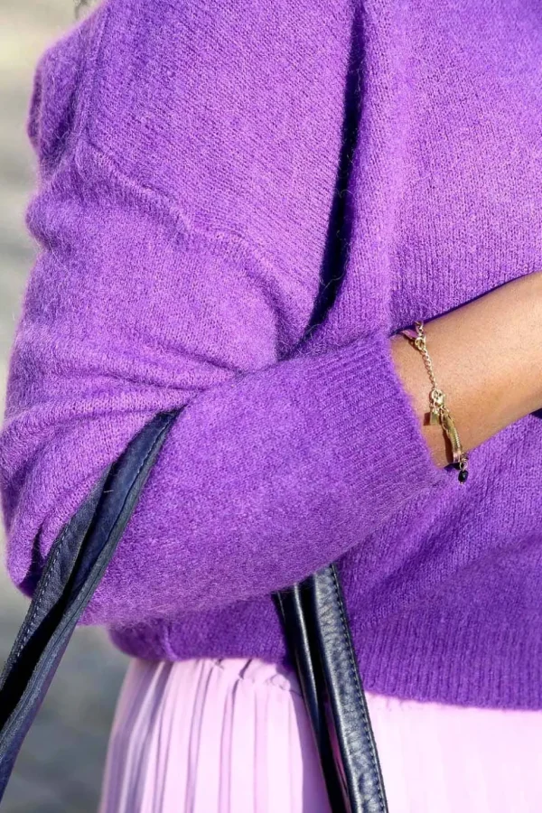 Femmes Saheline Pull Violet Barth